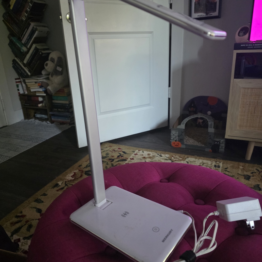 White LED Desk Lamp by Unknown Brand